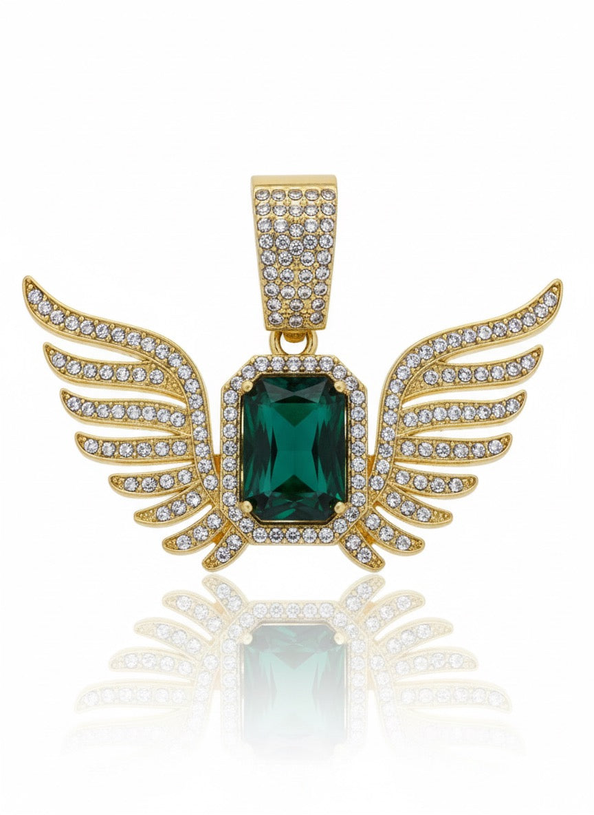 DIJE TURCO CRISTAL CON ALAS