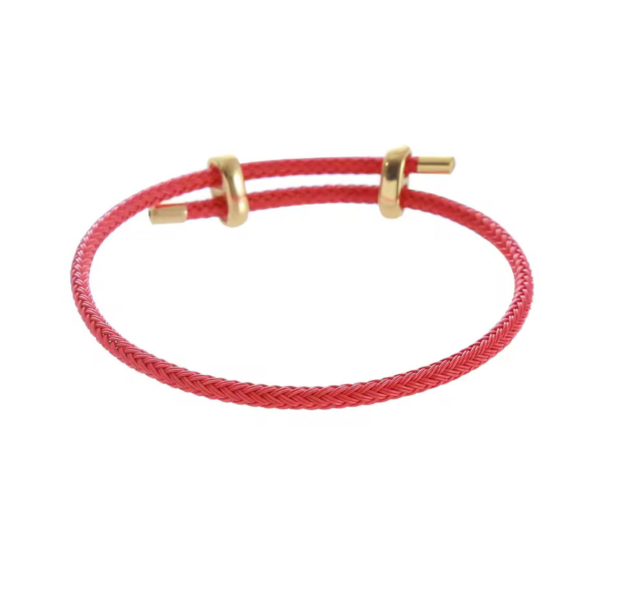 Pulseras ajustable cuerina rigida colores variados