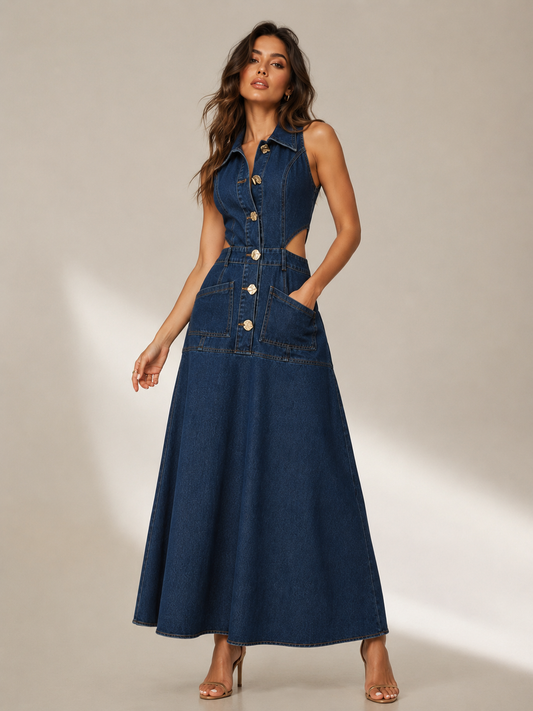 MONACO DENIM DRESS