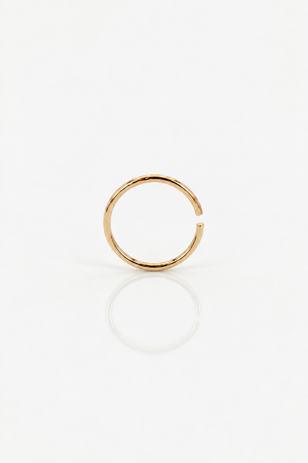 Piercing Nariz argollita lisa oro 10k