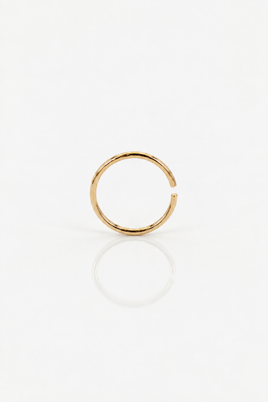 Piercing Nariz argollita lisa oro 10k