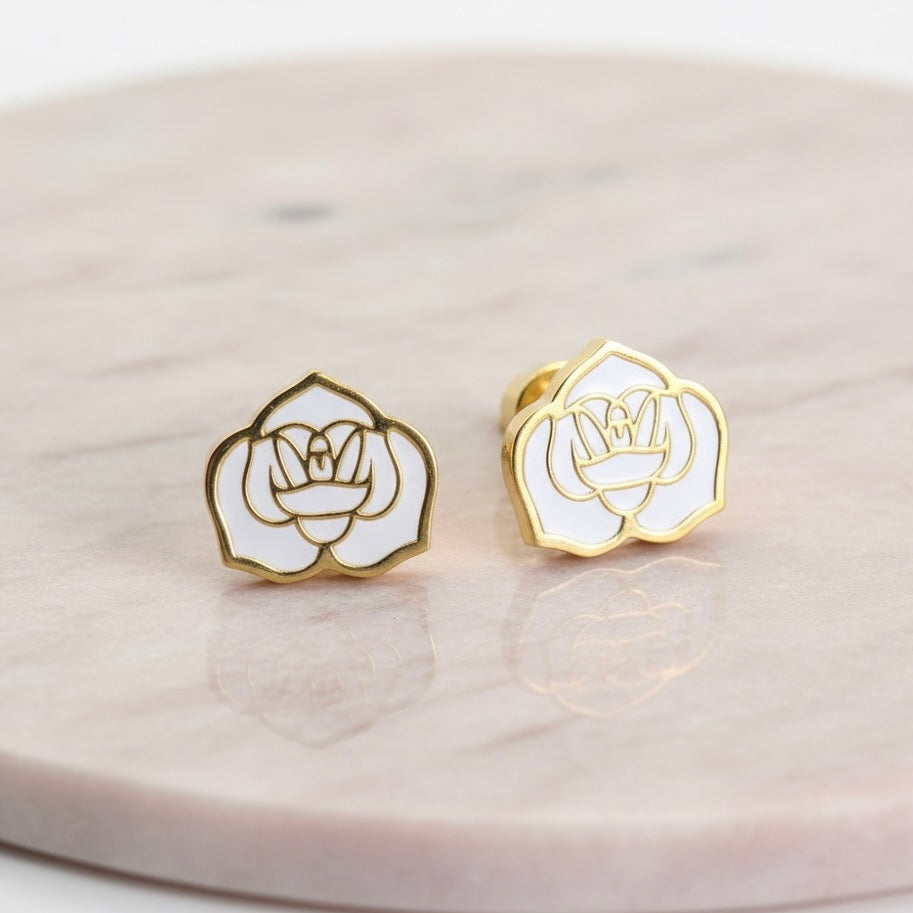 aretes Flor del Espiritu Santo