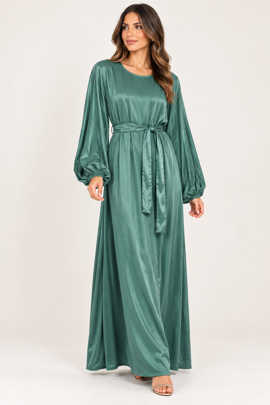 Abaya azul