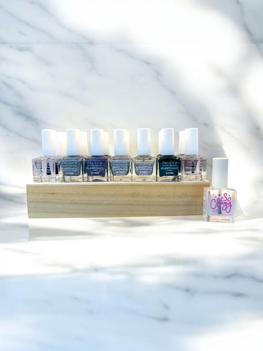 ESMALTES ESPECIALES TOPPERS ENDURECEDORES TOP & BASE COAT  MARCA PACIFICA Y LIGHTS LACQUER