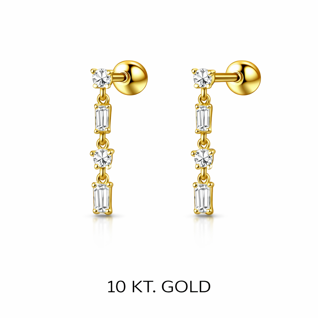Topitos Oro 10K Europeo - Piercing