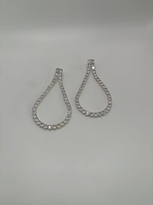 Aretes estilo Gotas de Rehinstone
