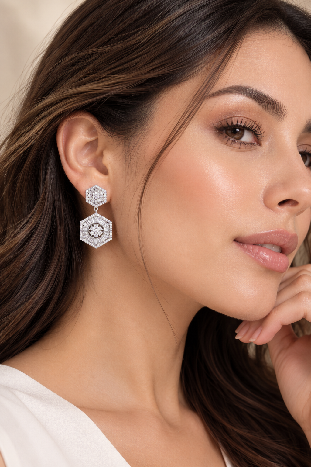 Aretes Hexagonales Crystal Radiance