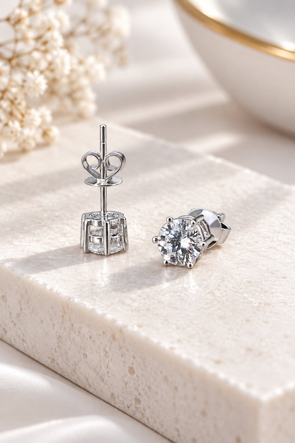 Aretes Stud Eternal Shine
