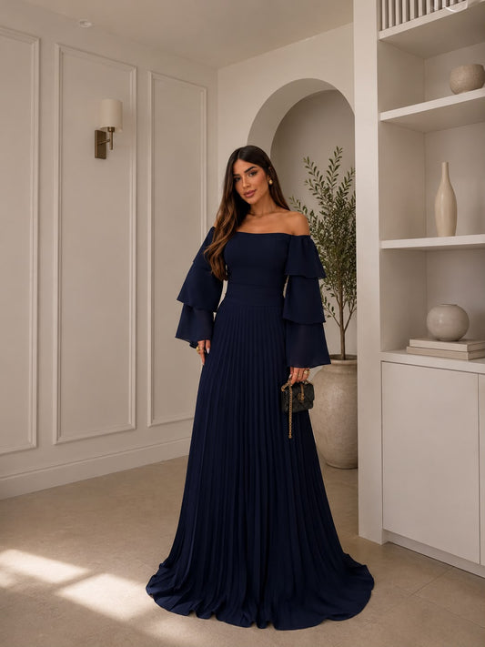 Vestido azul Imperial