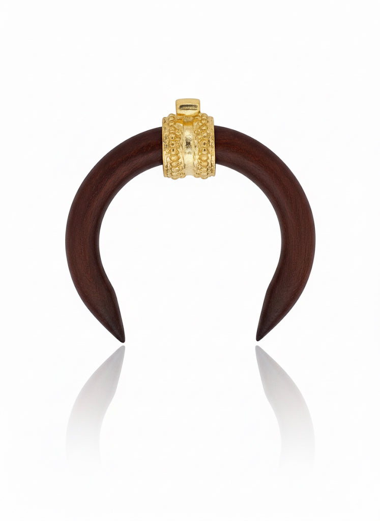 DIJE CUERNO GRANDE MEDIA LUNA