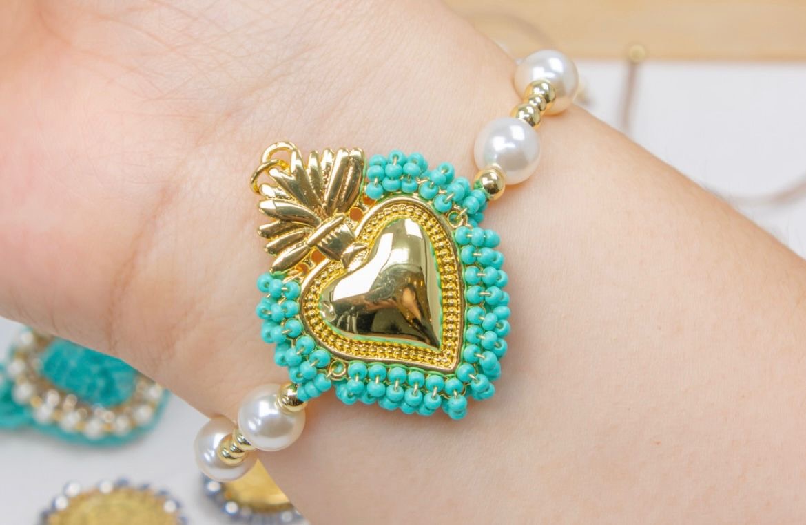 Pulsera sagrado corazón AR-020