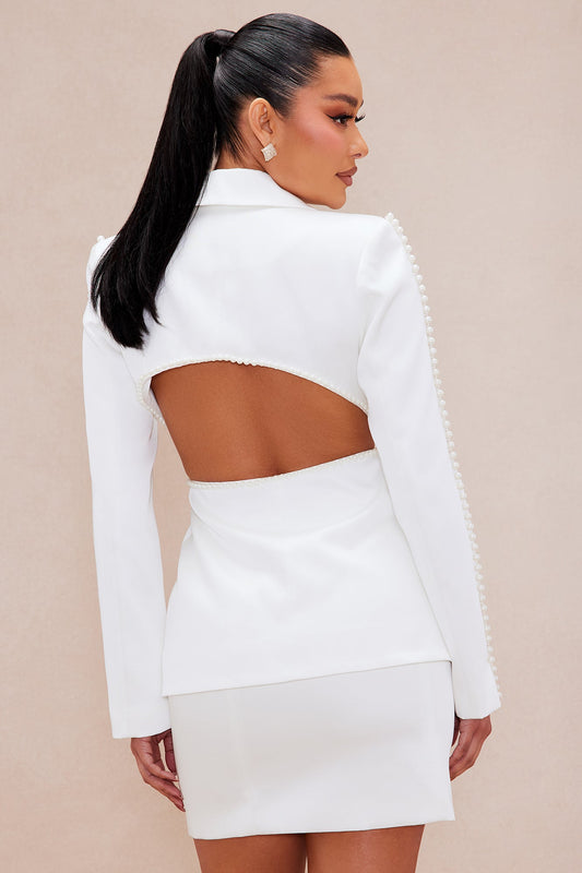 Julietta satin blazer