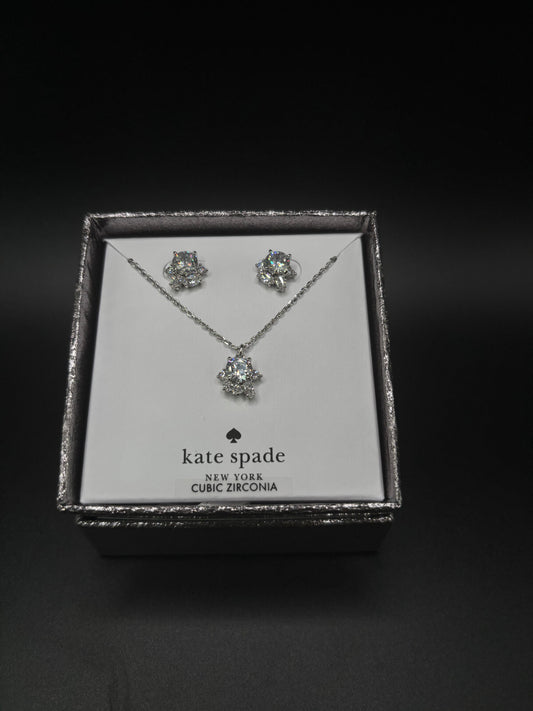 Set de Joyería Kate Spade plateado