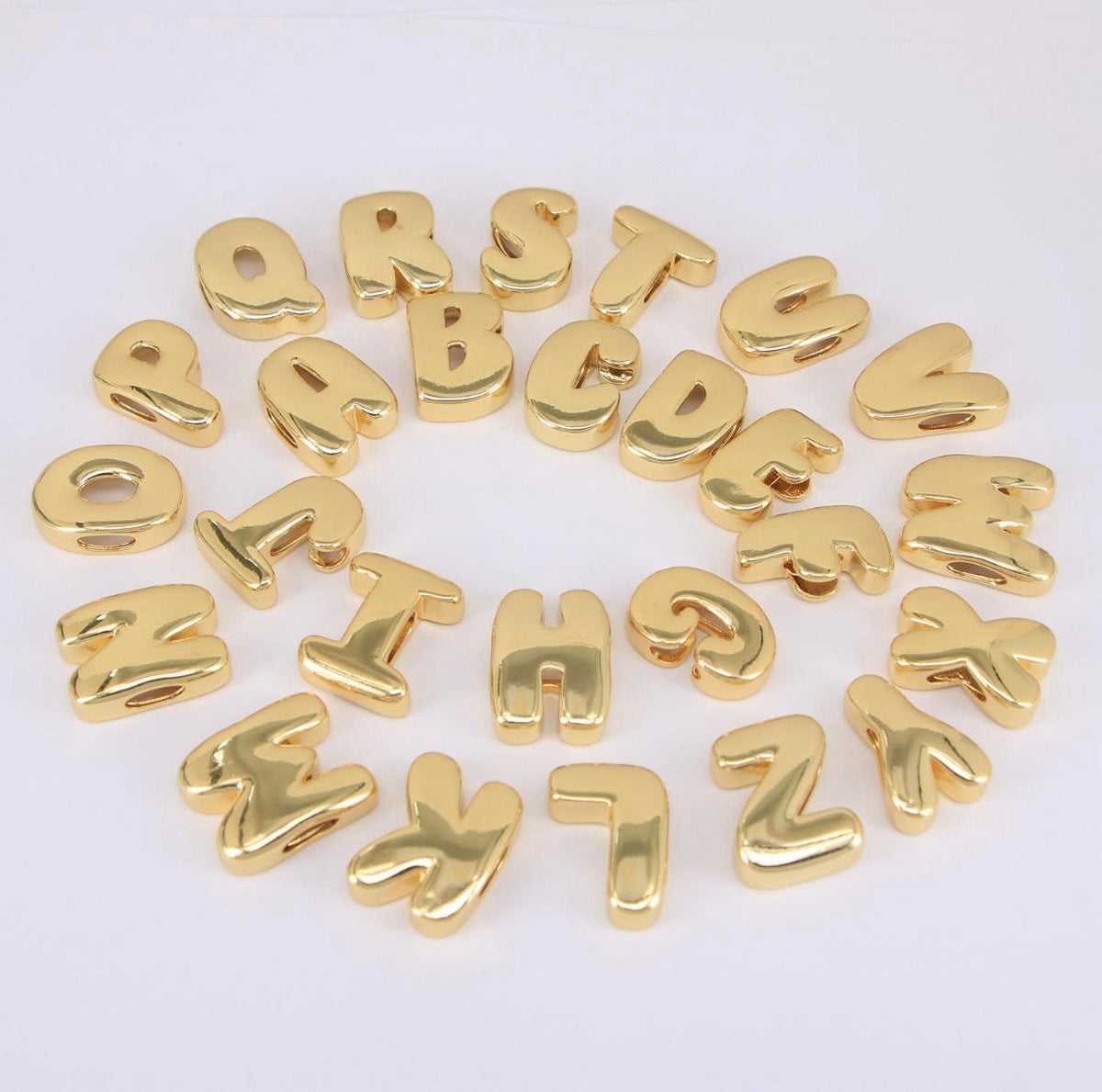 Letras chunki doradas