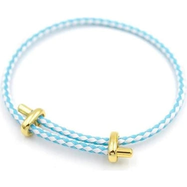 Pulseras ajustable cuerina rigida colores variados