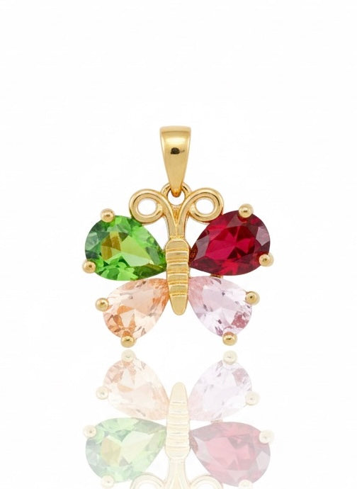 MARIPOSA ALAS DE CRISTAL VARIOS COLORES