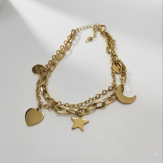 PULSERA ACERO INOXIDABLE MJ77