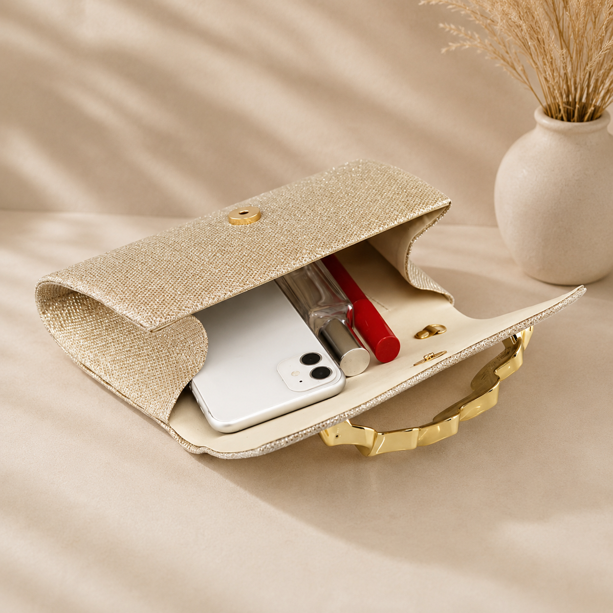 Clutch Ondina Champagne