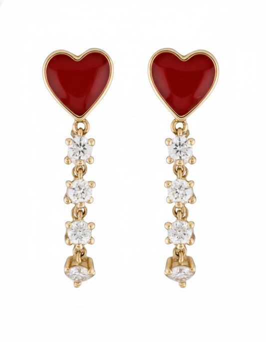 Aretes Plata 925 con rodio MJ101