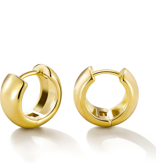 Aretes - huggies medianos