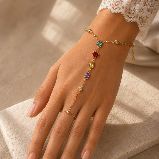 PULSERA BOHEMIA GEMAS