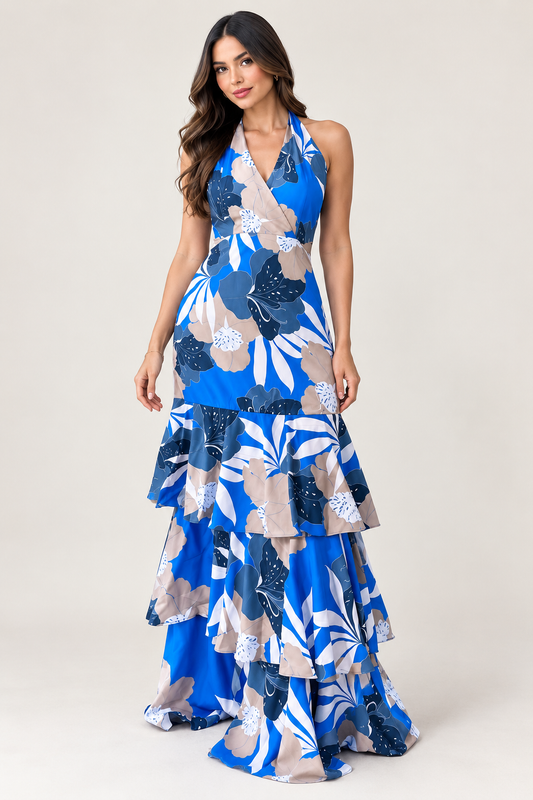 Vestido Amalfi Blue