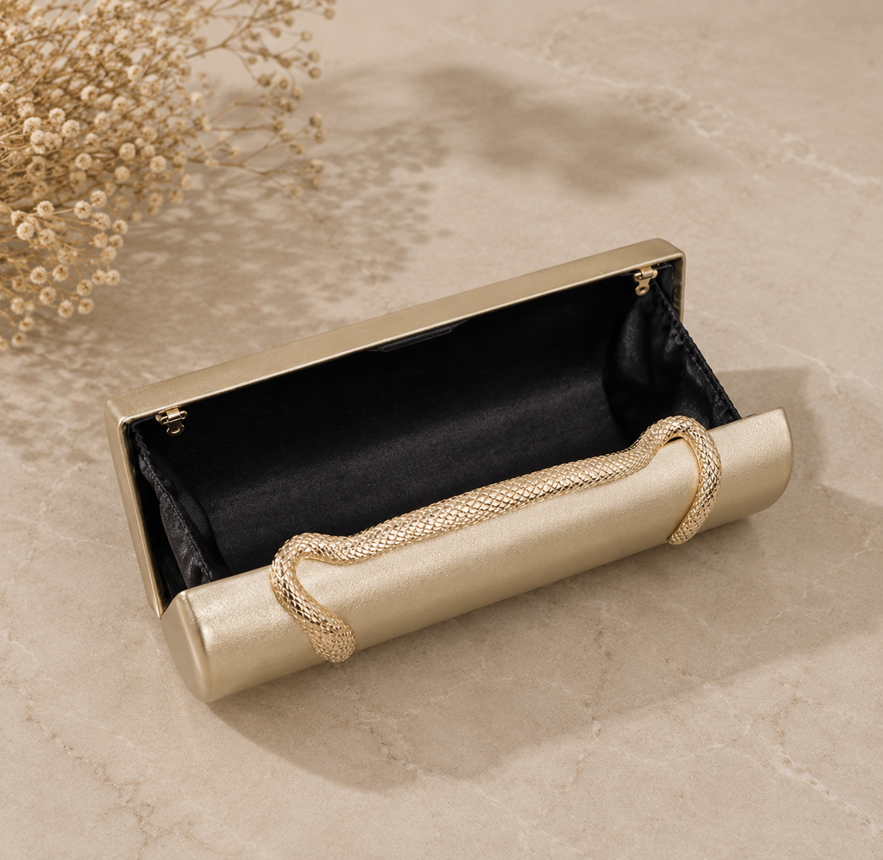 Clutch Serpentine Luxe