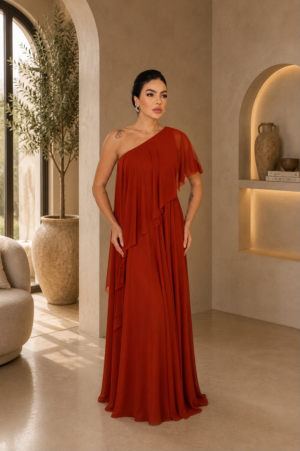 Vestido Terra Elegance