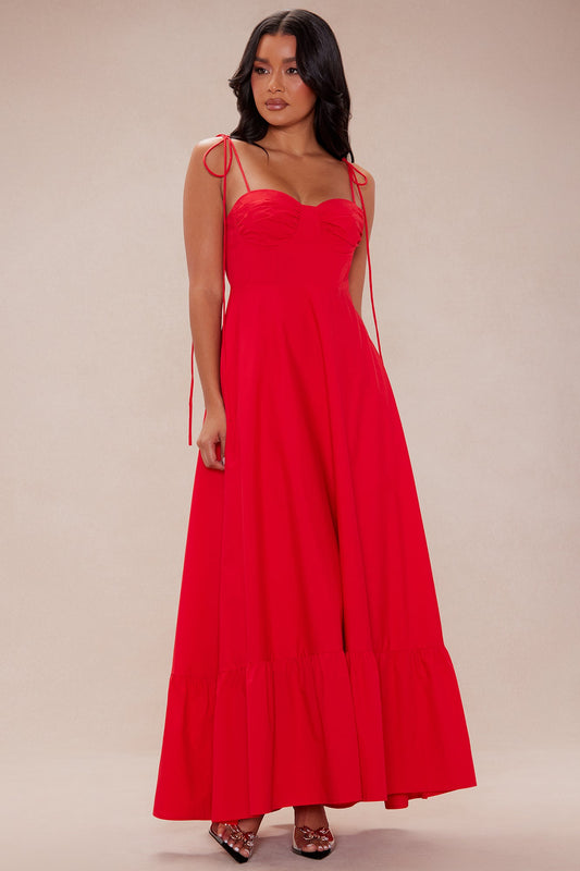 Alison Poplin Maxi dress