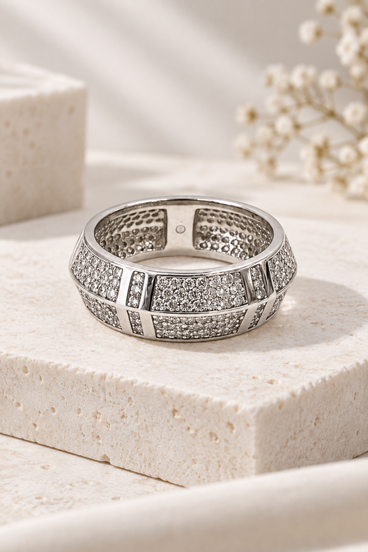 ANILLO PLATA 925 CON RODIO MJ87