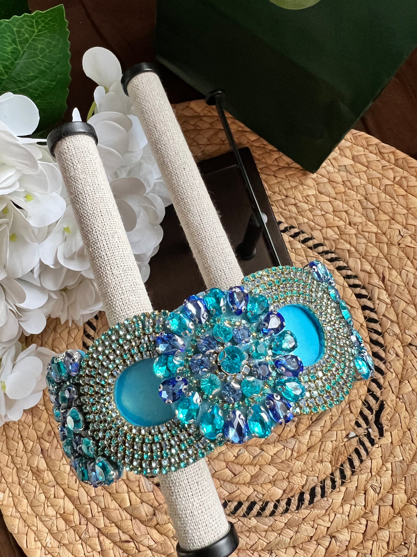 Diadema elegante sky blue 03817