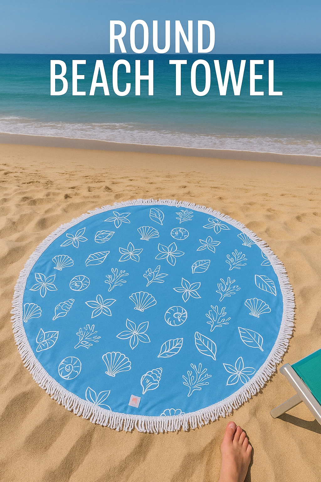 Toallas Playeras redondas