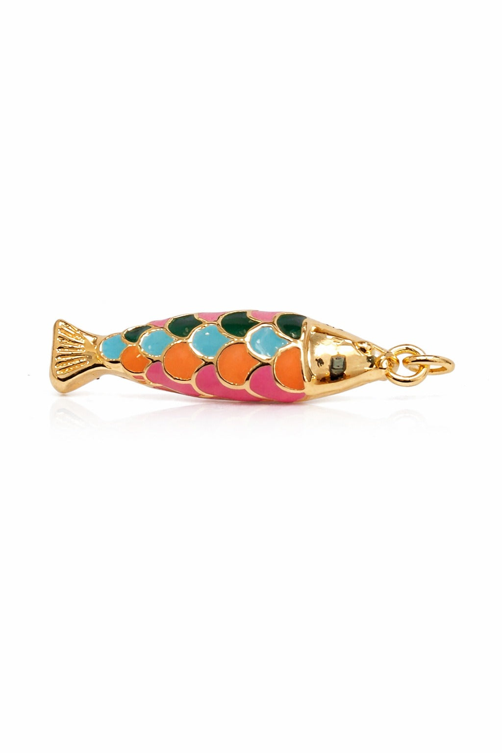DIJE PESCADO ESCAMA DE COLORES