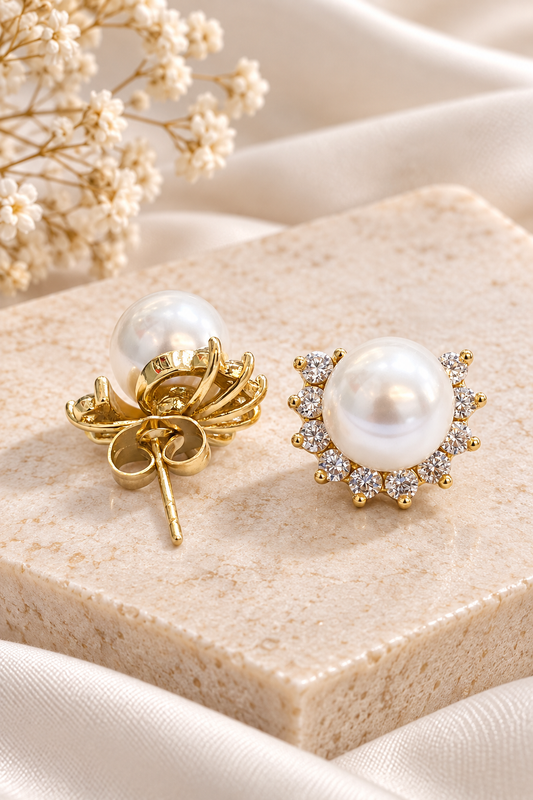 Aretes Perla AR-009