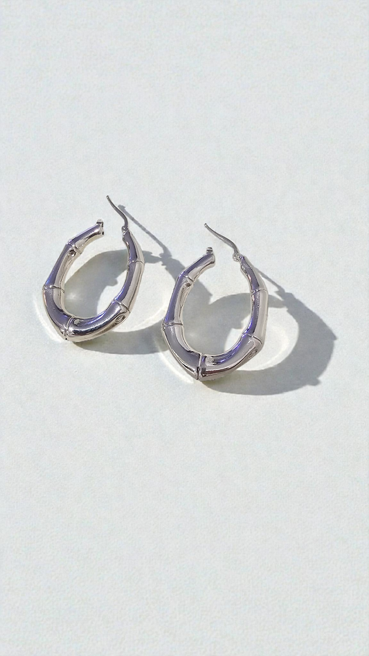 ARGOLLAS PLATA 925 CON RODIO MJ40