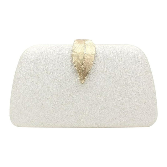 CLUTCH GOLDEN LEAF COLLECTION PERLA