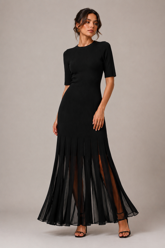 NOIR DRESS - BLACK