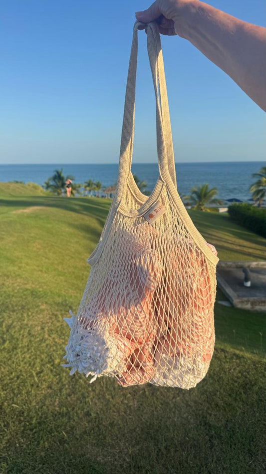 Mesh bag Mango Largo