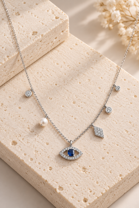 COLLAR DE PLATA 925 CON RODIO