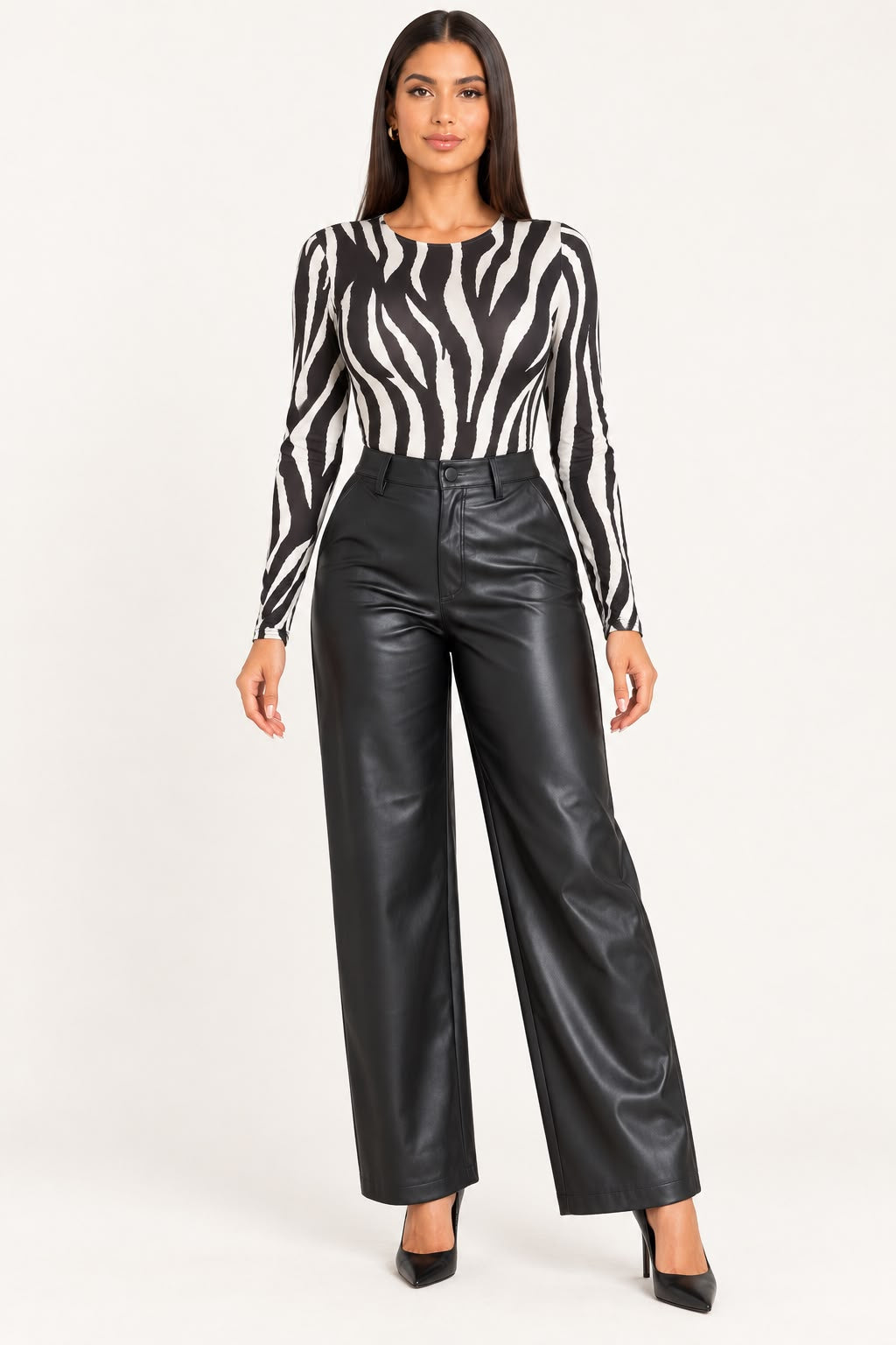 PANTALON BARREL CUERO