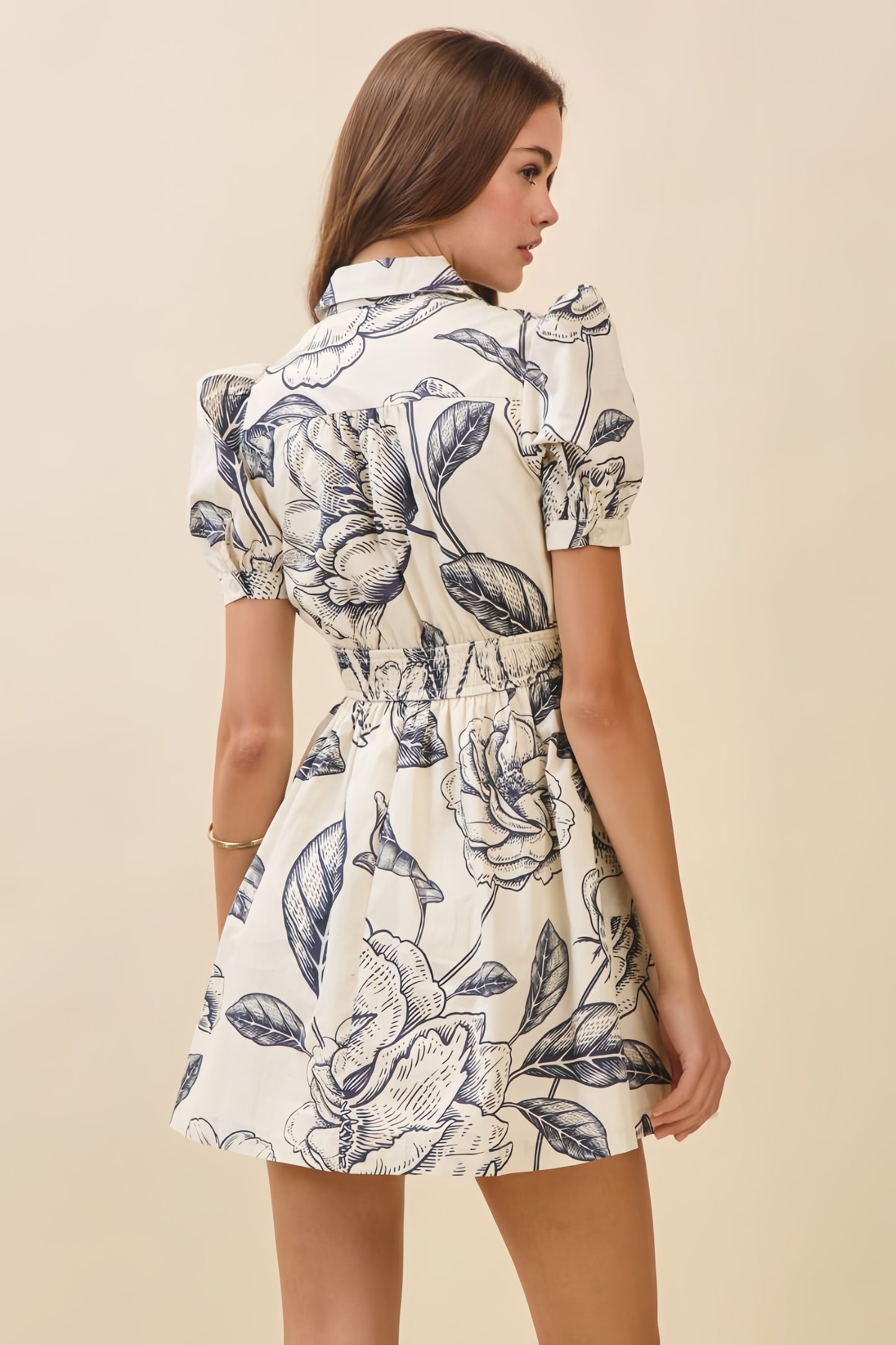 Mini dress flower