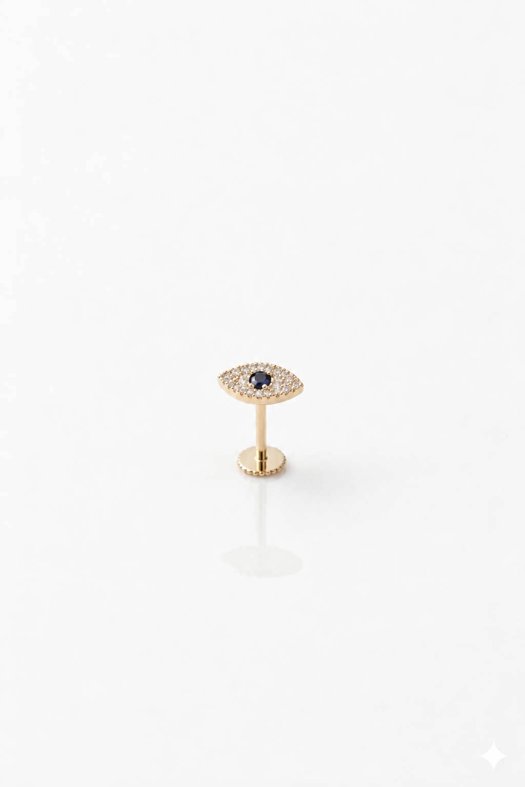 Piercing para orejas 14K variados
