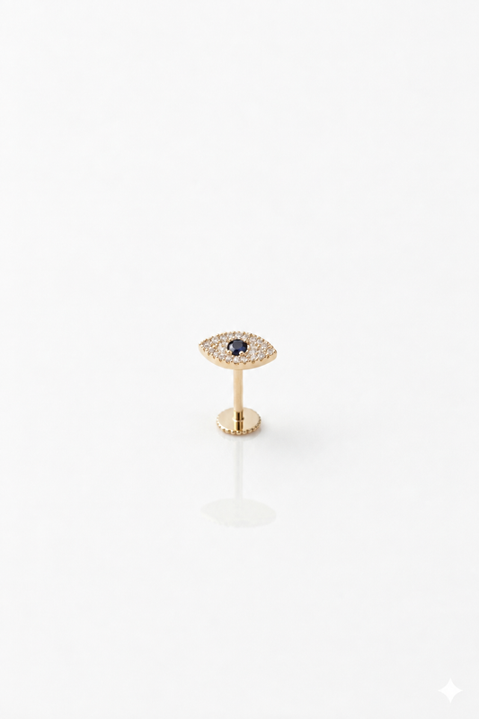 Piercing para orejas 14K variados