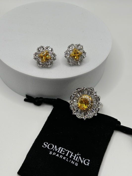 Set de Anillo y Aretes
