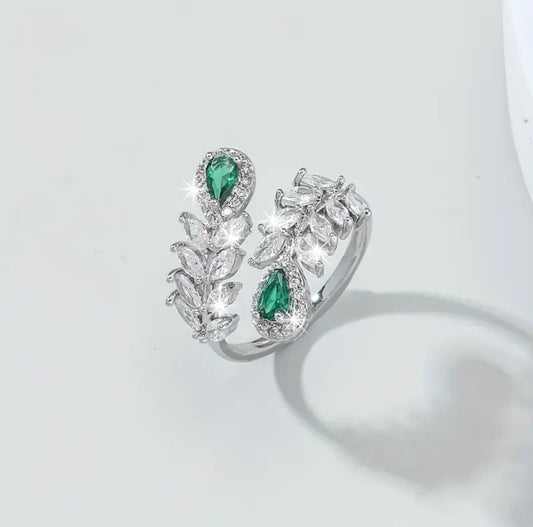 Anillo Esmeralda Royale Ajustable
