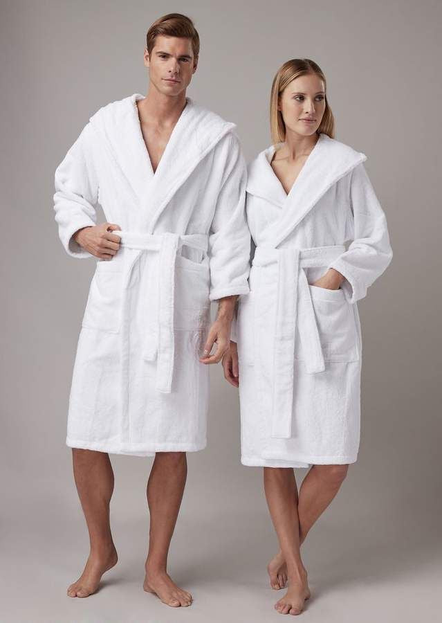Set bata de baño masculino y femenino