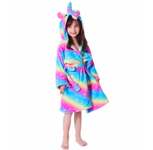 Bata Unicornio turquesa rosado pequeño