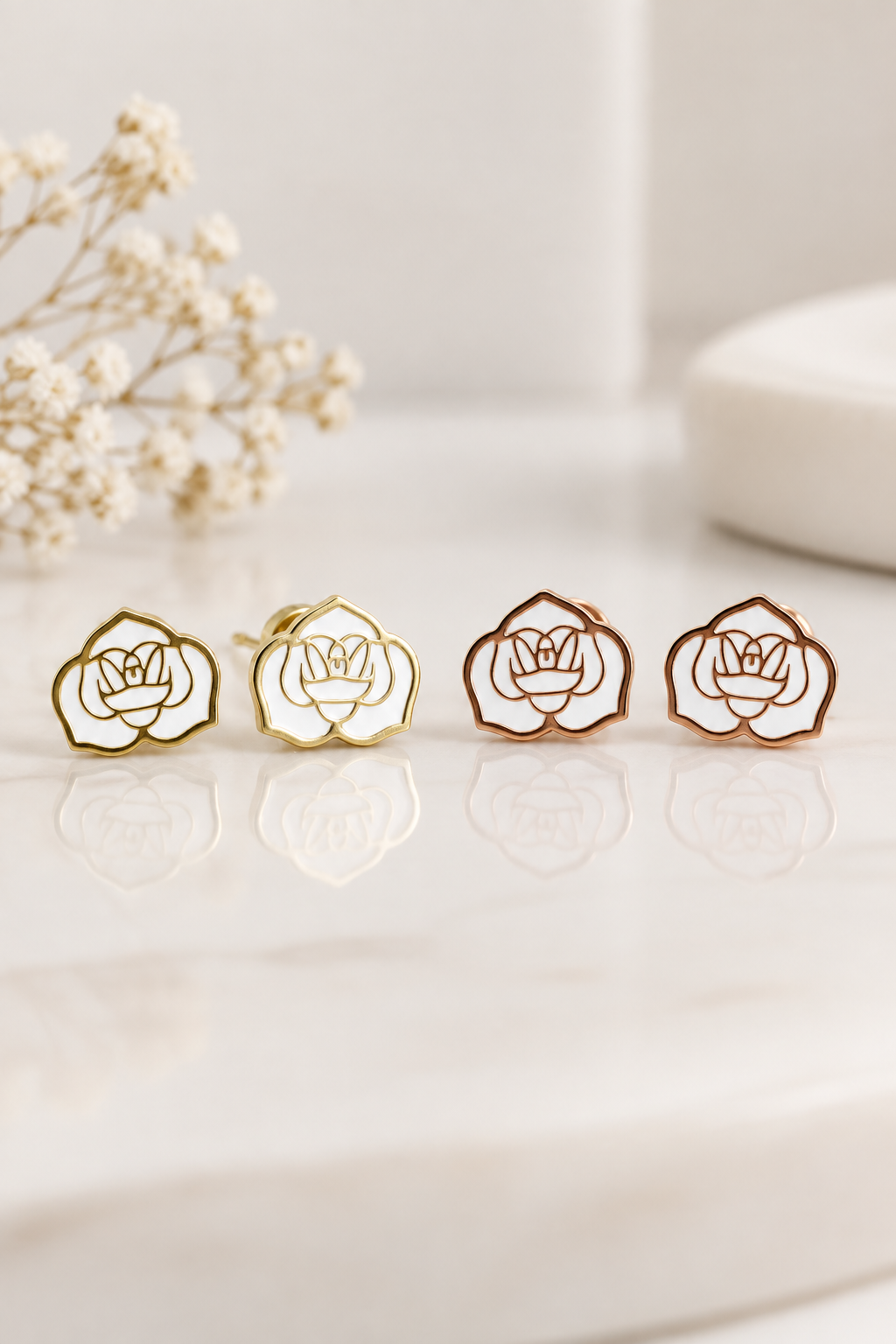 aretes Flor del Espiritu Santo