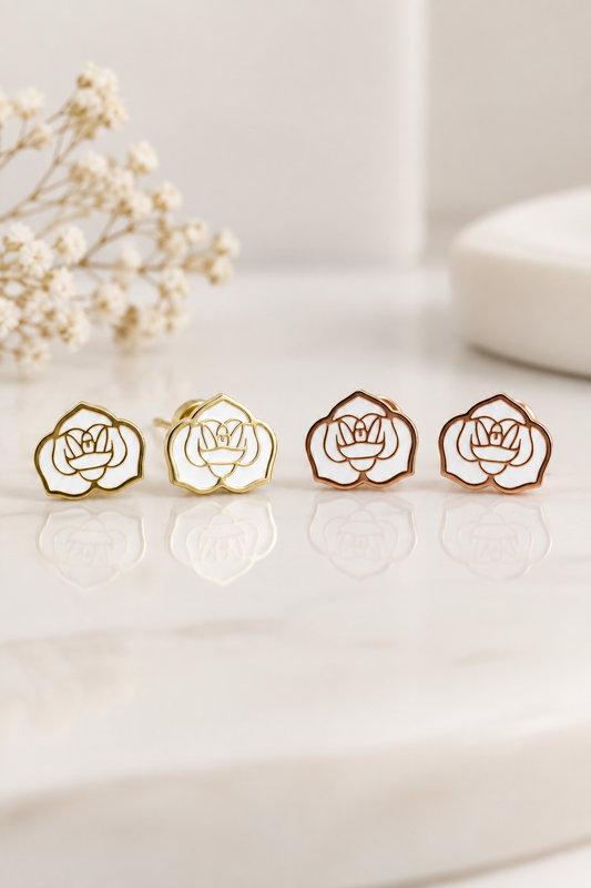 aretes Flor del Espiritu Santo