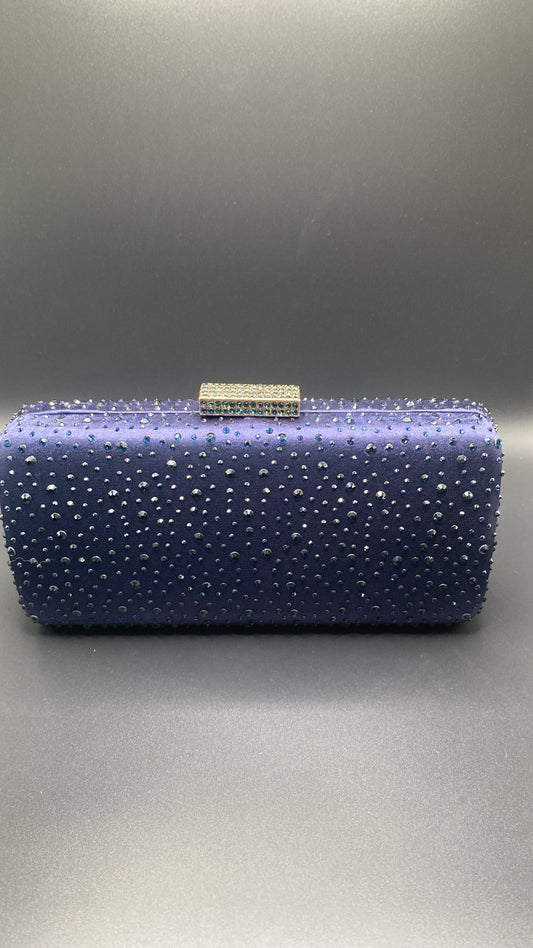 Cartera de Noche Azul Marino
